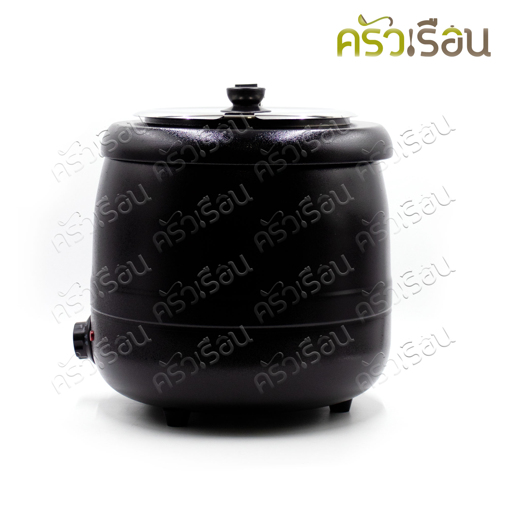 NANOTECH หม้ออุ่นซุปไฟฟ้า (ดำ) จุ 10 ลิตร รุ่น 83010SP/SW10 ขนาด 34.5 x 34.5 x 36 ซม.