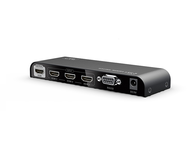 LKV301-V2.0, 3X1 HDMI Switch with 4KX2K@60Hz
