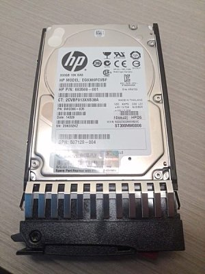 (507284-001) ขาย - จำหน่าย - จัดซื้ออะไหล่ - ราคาถูก HP 300GB 6G DP 10K SAS 2.5"