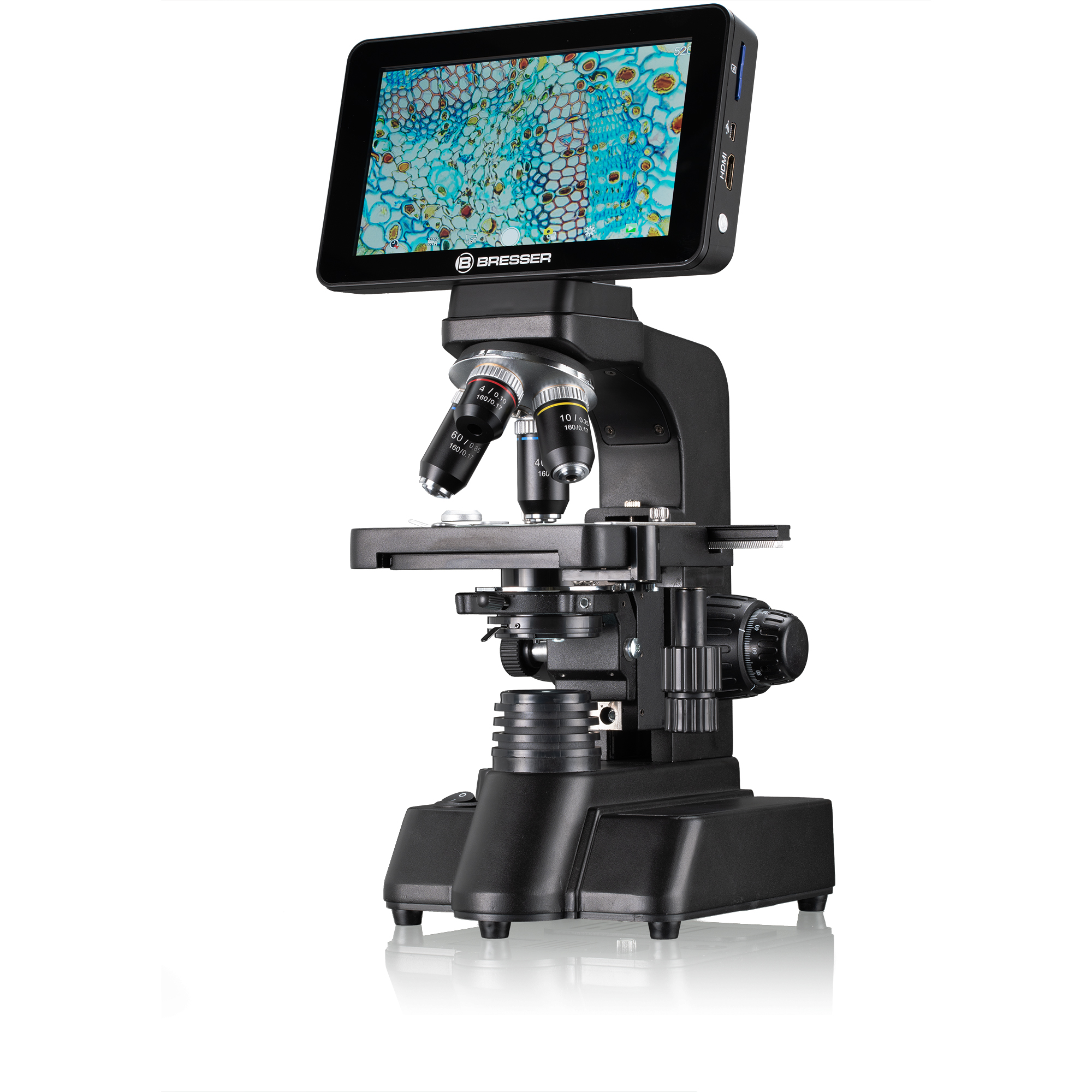 BRESSER กล้องจุลทรรศน์ Researcher LCD Microscope