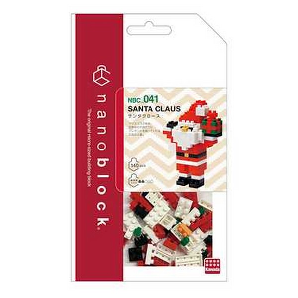 Kawada nanoblock NBC_041 Santa Claus 4972825141953 (นาโนบล็อค)