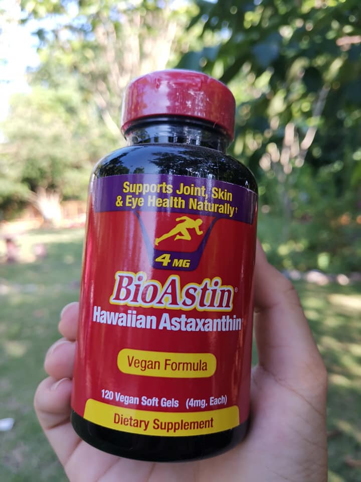 BioAstin Hawaiian Astaxanthin 4 mg. ขนาด 120 Vegan softgels