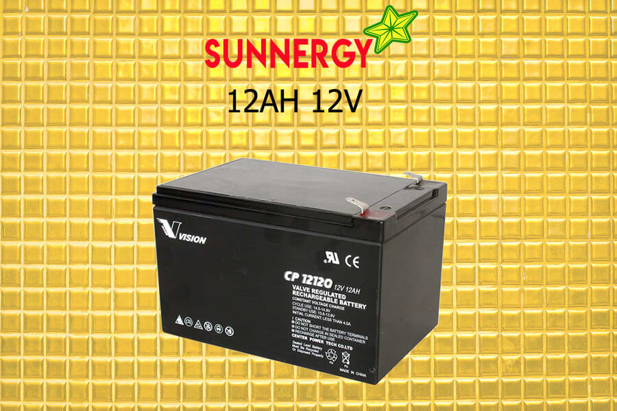 แบตเตอรี่ DEEP CYCLE 12AH 12V