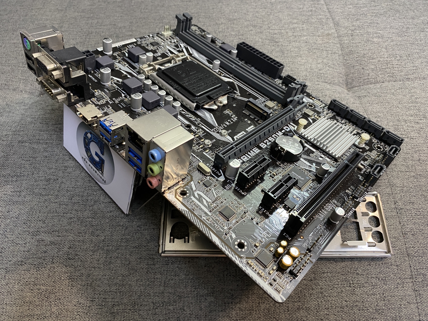 MAINBOARD INTEL LGA1151 ASUS PRIME B250M-D
