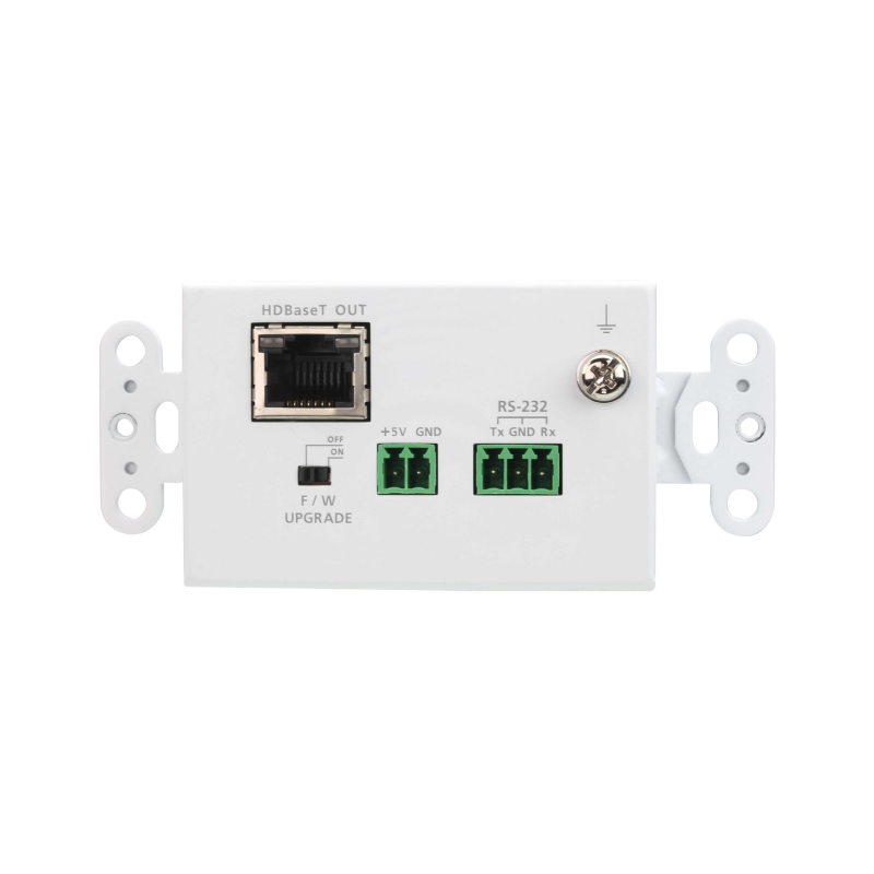 HDMI HDBASET-LITE TRANSMITTER WITH US WALL PLATE (4K@40M)