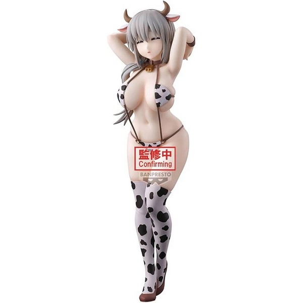 Banpresto Uzaki-chan Wants to Hang Out! Glitter & Glamours Uzaki Tsuki Cow Print Swimsuit Ver 4983164293326 (Figure)