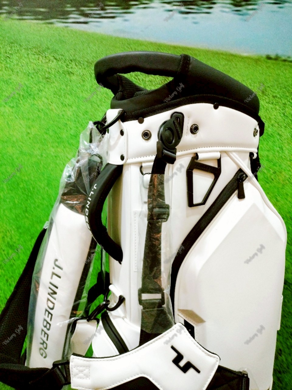 Stand Bag J. Lindeberg White Color
