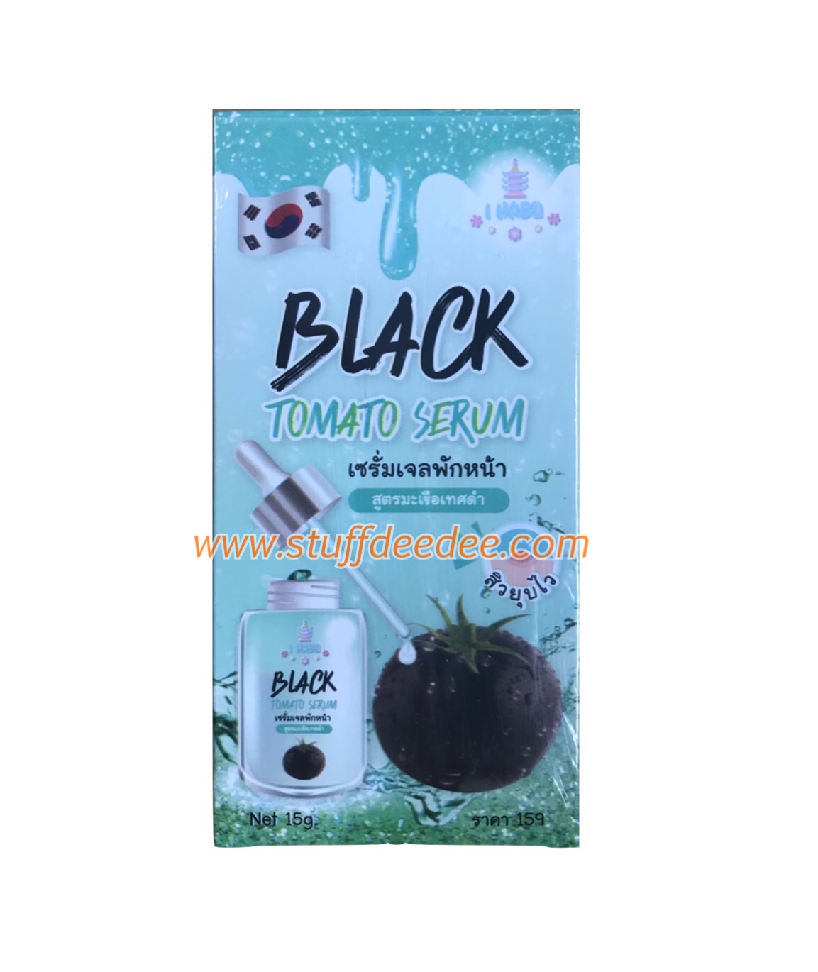 เซรั่มเจลพักหน้า I-Habu สูตรมะเขือเทศดำสูตรอ่อนโยน15 กรัม