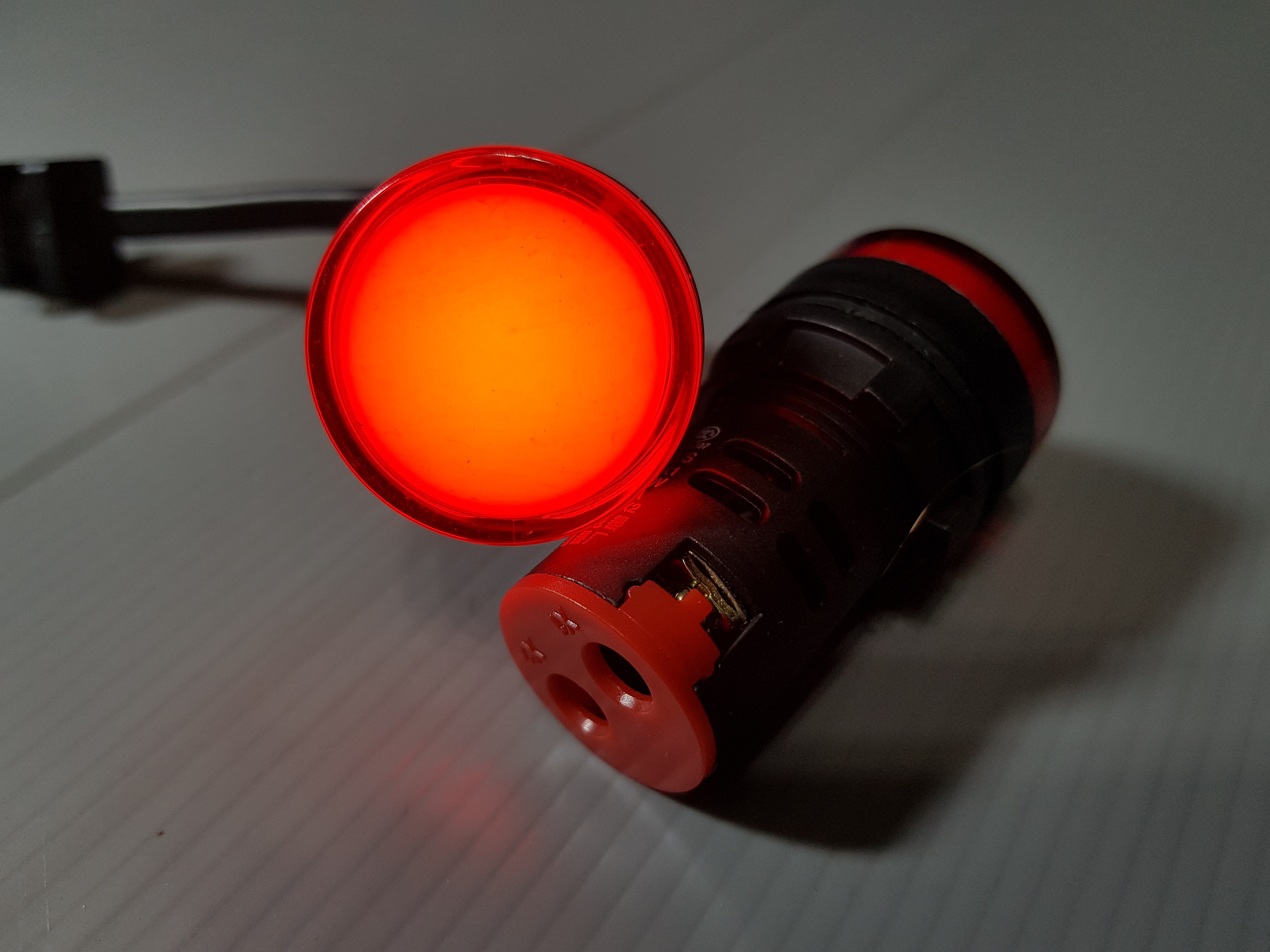 AD16-22D/S LED Power Indicator 22mm AC/DC 220v Signal Light Pilot Lamp