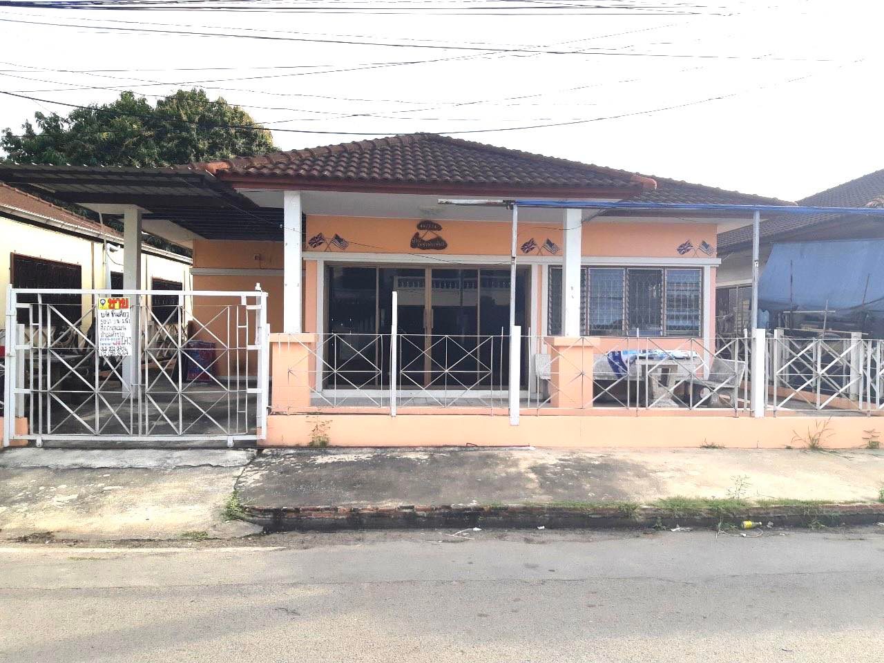 ขาวบ้านเดี่ยวชั้นเดียว หมู่บ้านพฤกษา3 (รหัสทรัพย์202198) ซอยวัดลาดปลาดุก ต.บางคูรัด อ.บางบัวทอง จ.นนทบุรี ขนาด 50 ตรว