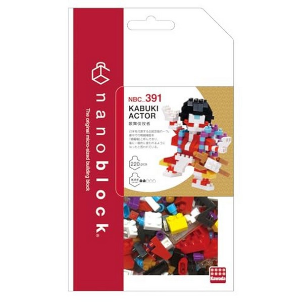 Kawada nanoblock NBC_391 Kabuki Actor 4972825229514 (นาโนบล็อค)