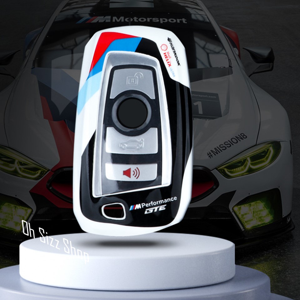 เคสรีโมทรถ BMW GT แบบสปอร์ตคาร์ Sport car design exclusive special car painting ทรงล้ำสมัย แข็งแรง ทนทาน ด้วยนวัตกรรมติดเคสหน้าหลังด้วยแม่เหล็ก (Magnetic ABS key case) และแผ่น TPU ใสปิดปุ่มกันรอยเข้ารูป