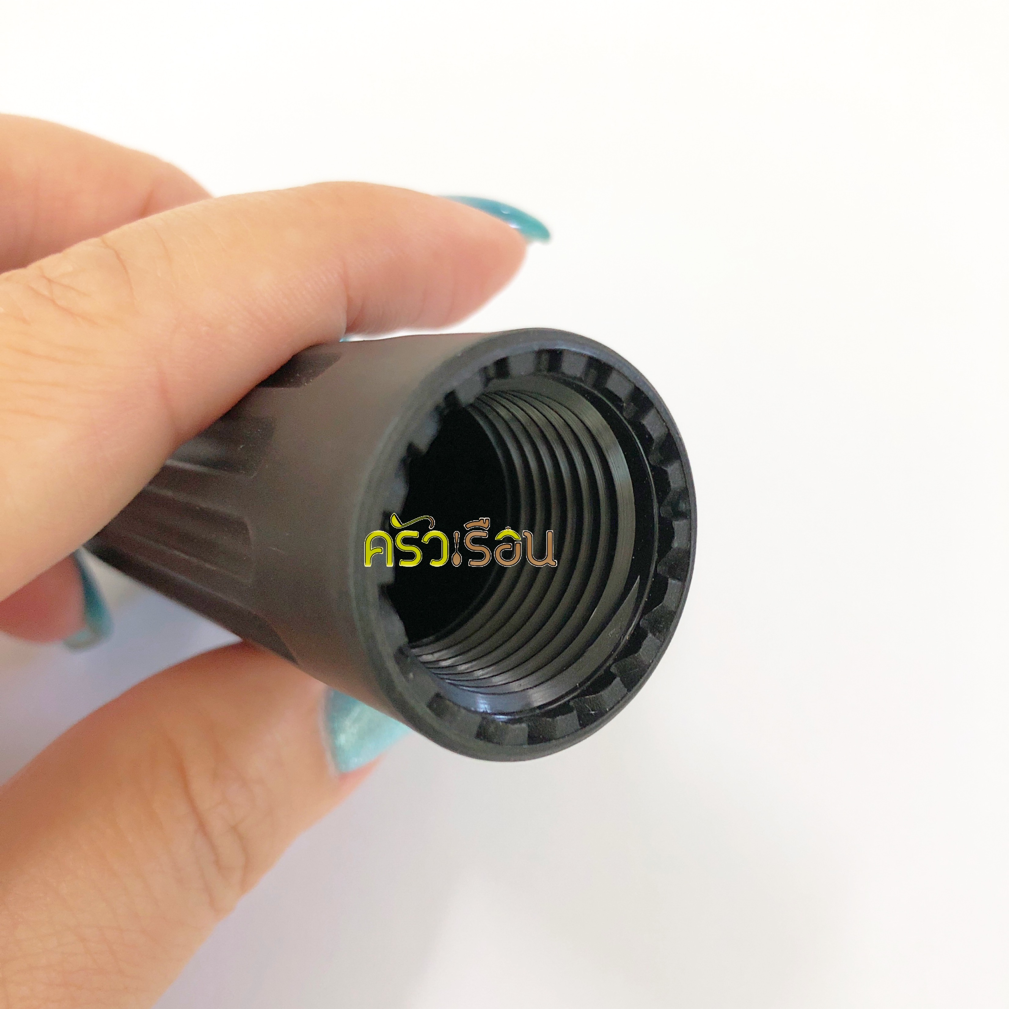 Mosa Compressed Gas Pipe, Soda Maker, Plastic [Use only with Siphon Soda Bottles] Inner Thread 12 cm., Length 7.5 cm.