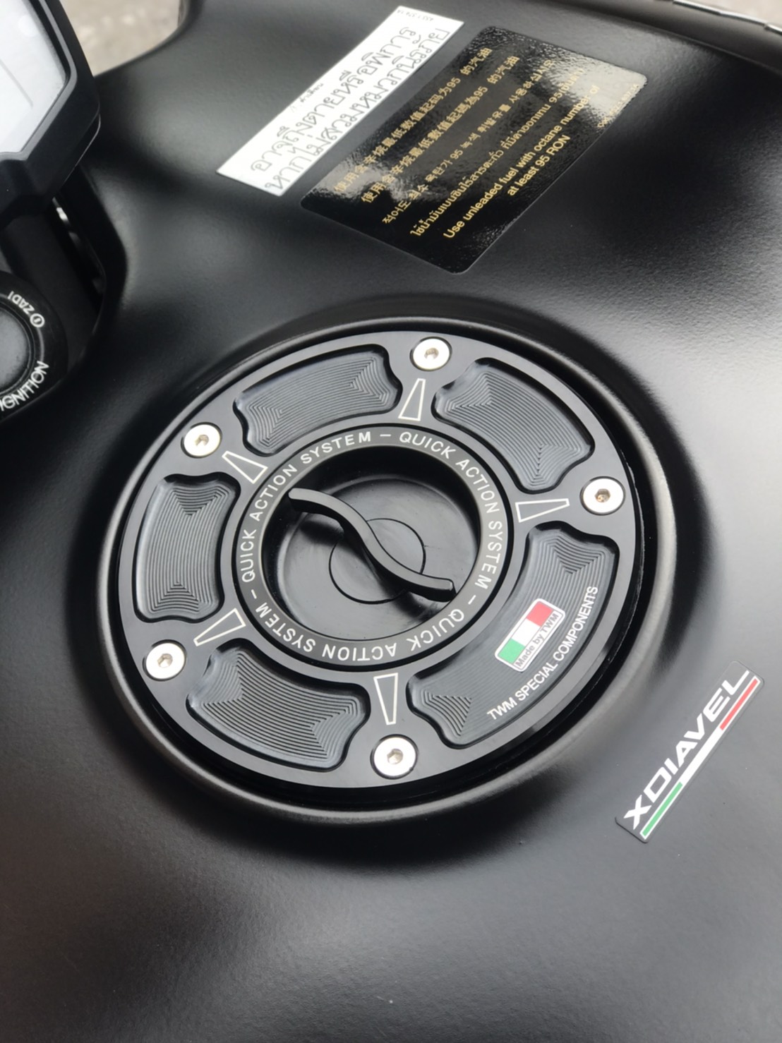 ฝาถัง TWM DIAVEL,X DIAVEL