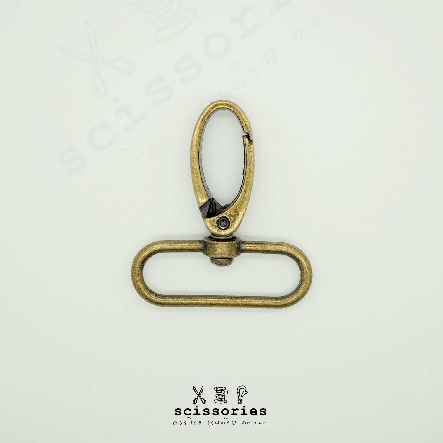 คอหมา 1.5in สีเหลืองดำ/2 ตัว