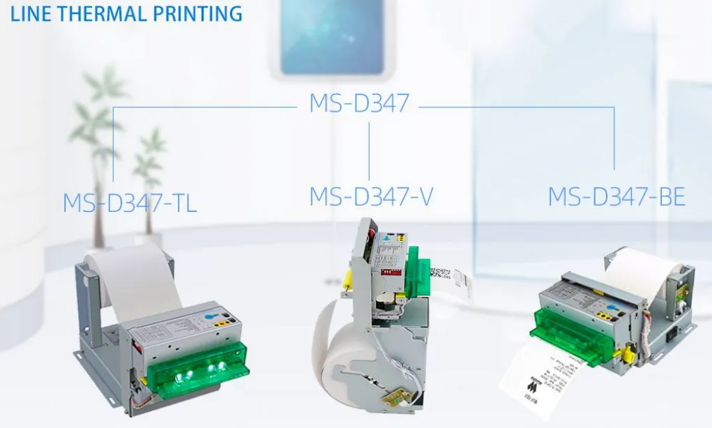 MS-D347 Kiosk Printer Embedded Thermal / Receipt Printer 80 mm