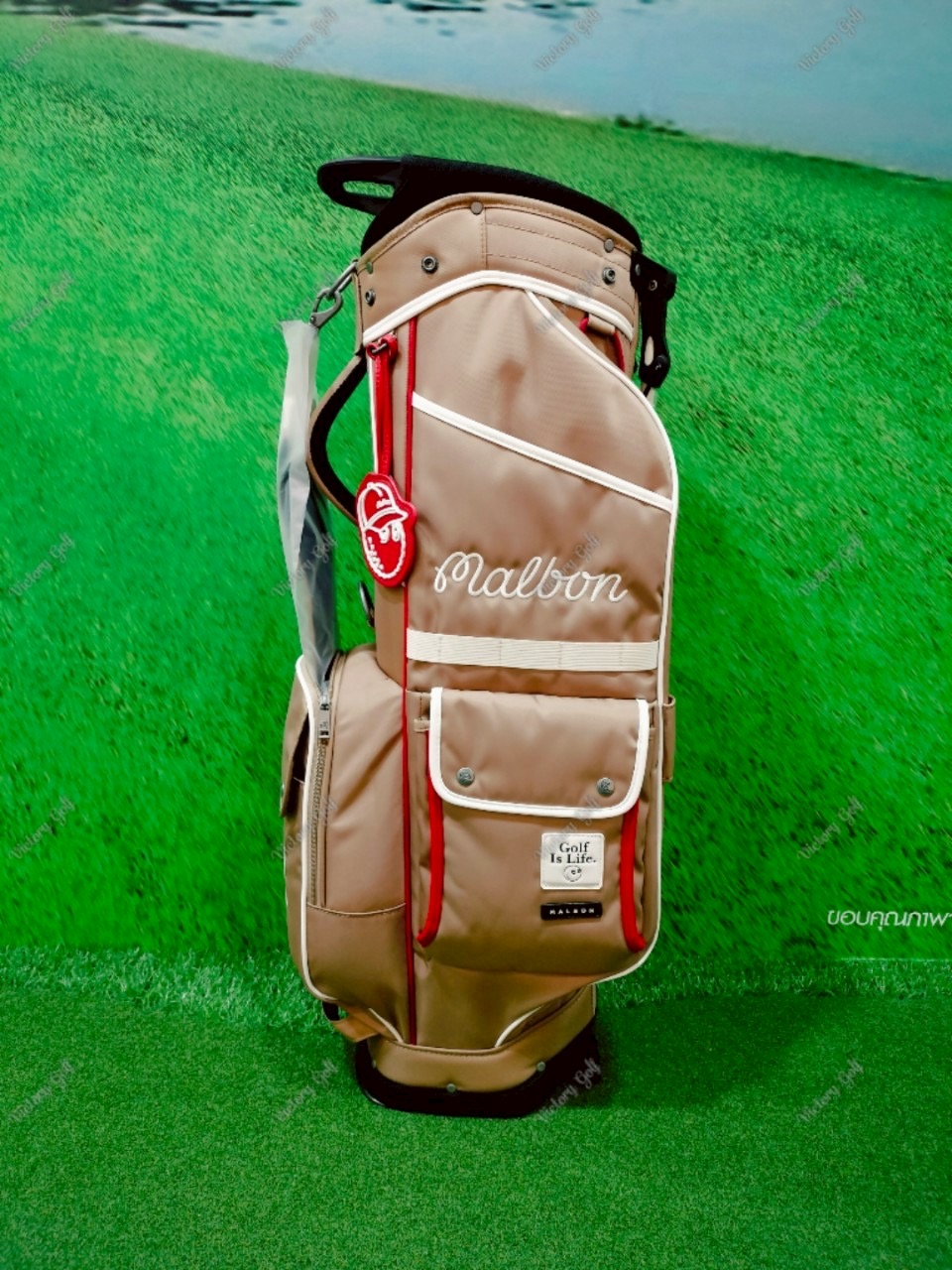 Stad Bag Malbon Golf Brown Color