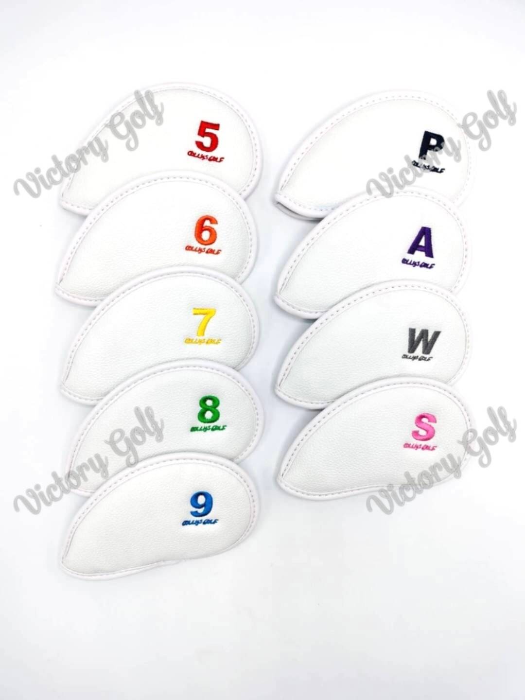Cover Iron COLLYS GOLF 5-9, P, A, W, S (Material PU 100%) (9 pcs.) (From Korea)