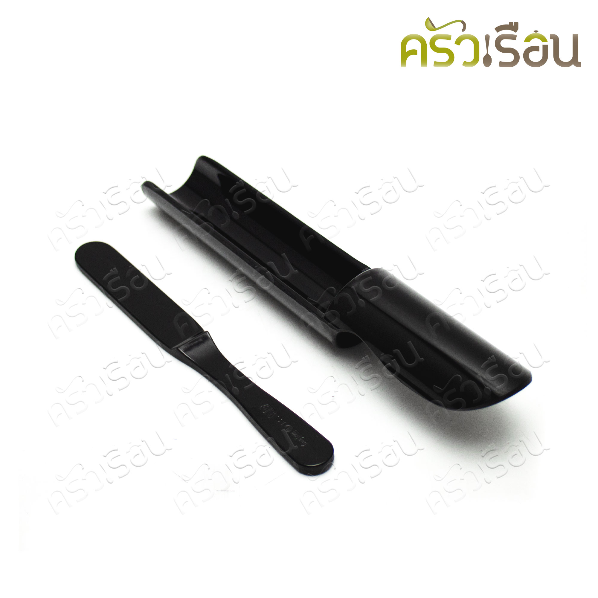 SUMO กระบอกลูกชิ้นชาบู เมลามีน สีดำ ทรงไม้ไผ่ พร้อมพายไม้ 8.25 นิ้ว K-02 กระบอกชาบู ที่ทำลูกชิ้นชาบู
