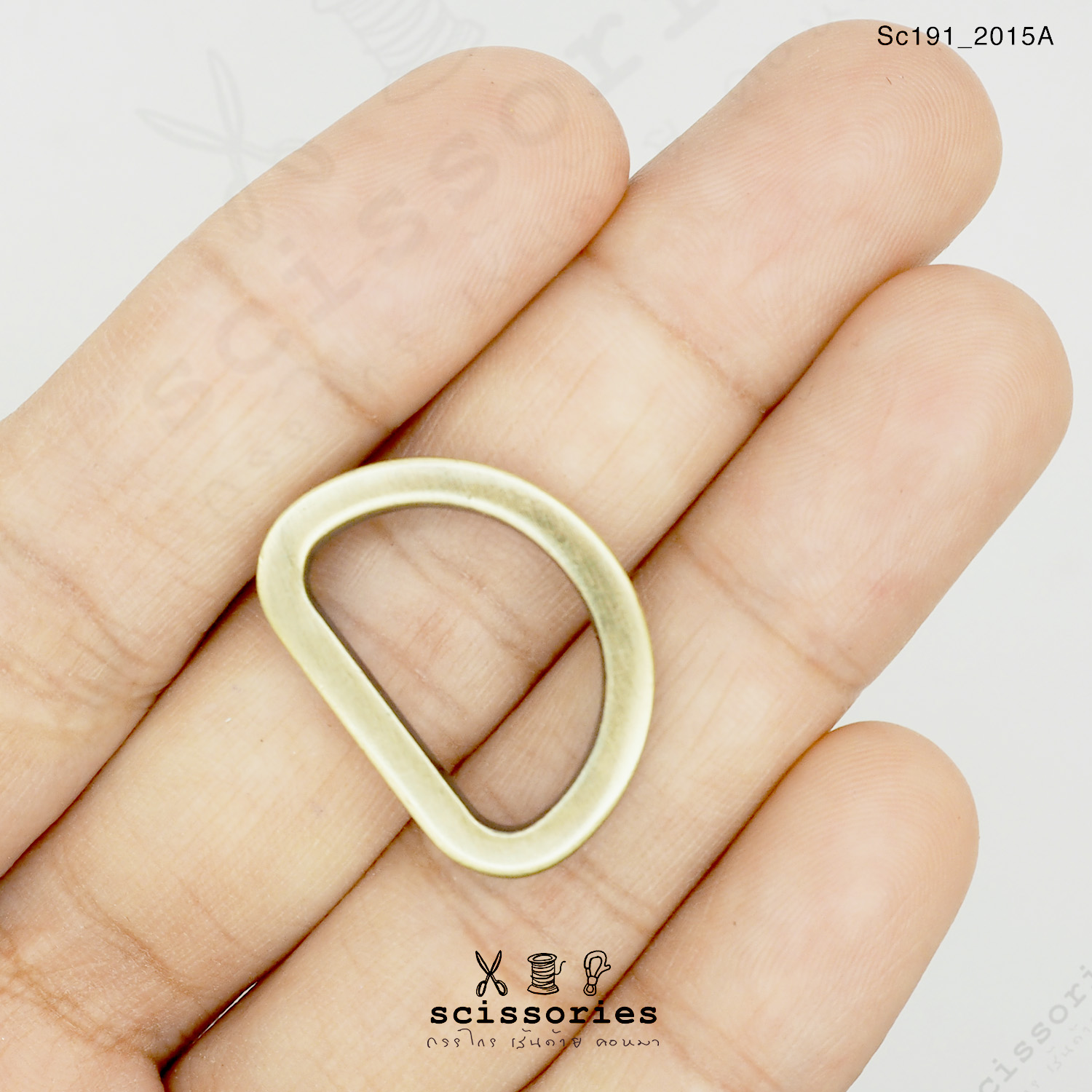 ตัวดี 1.8 cm 6 หุน สีเหลืองปัด/2ตัว