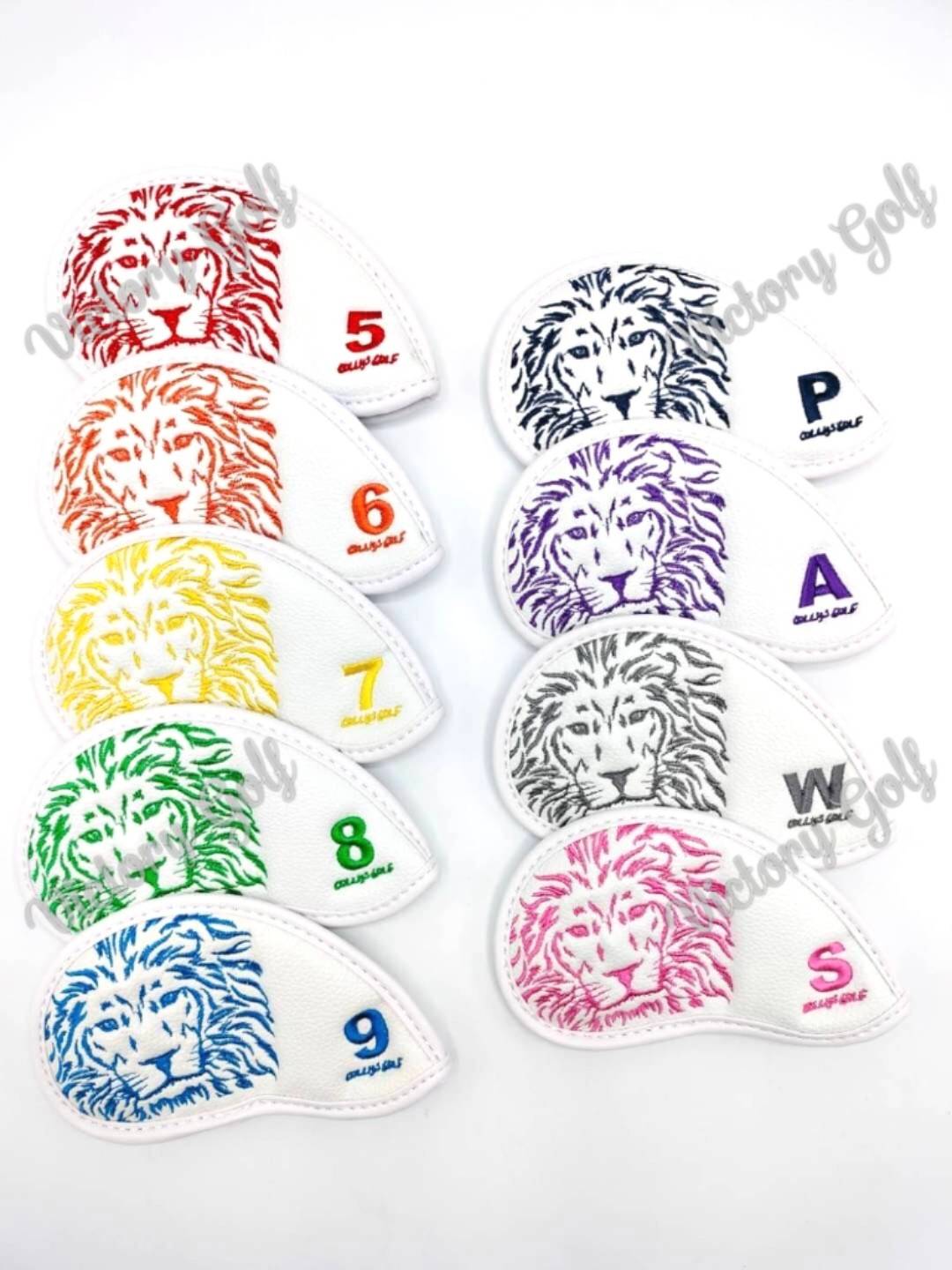 Cover Iron COLLYS GOLF 5-9, P, A, W, S (Material PU 100%) (9 pcs.) (From Korea)