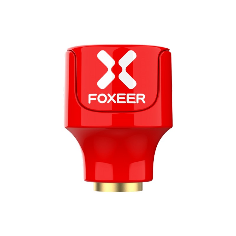 1ชิ้น Foxeer Lollipop V4 2.5Dbi Stubby Omni FPV ตัวผู้-เมีย เสารับส่งภาพ fpv racing Drone บินไกล ภาพชัด RED ผู้ Antenna