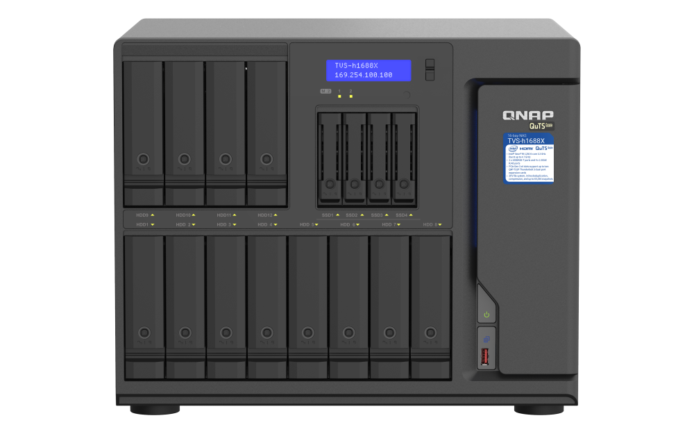 Storage Nas QNAP TVS-h1688X-W1250-32G
