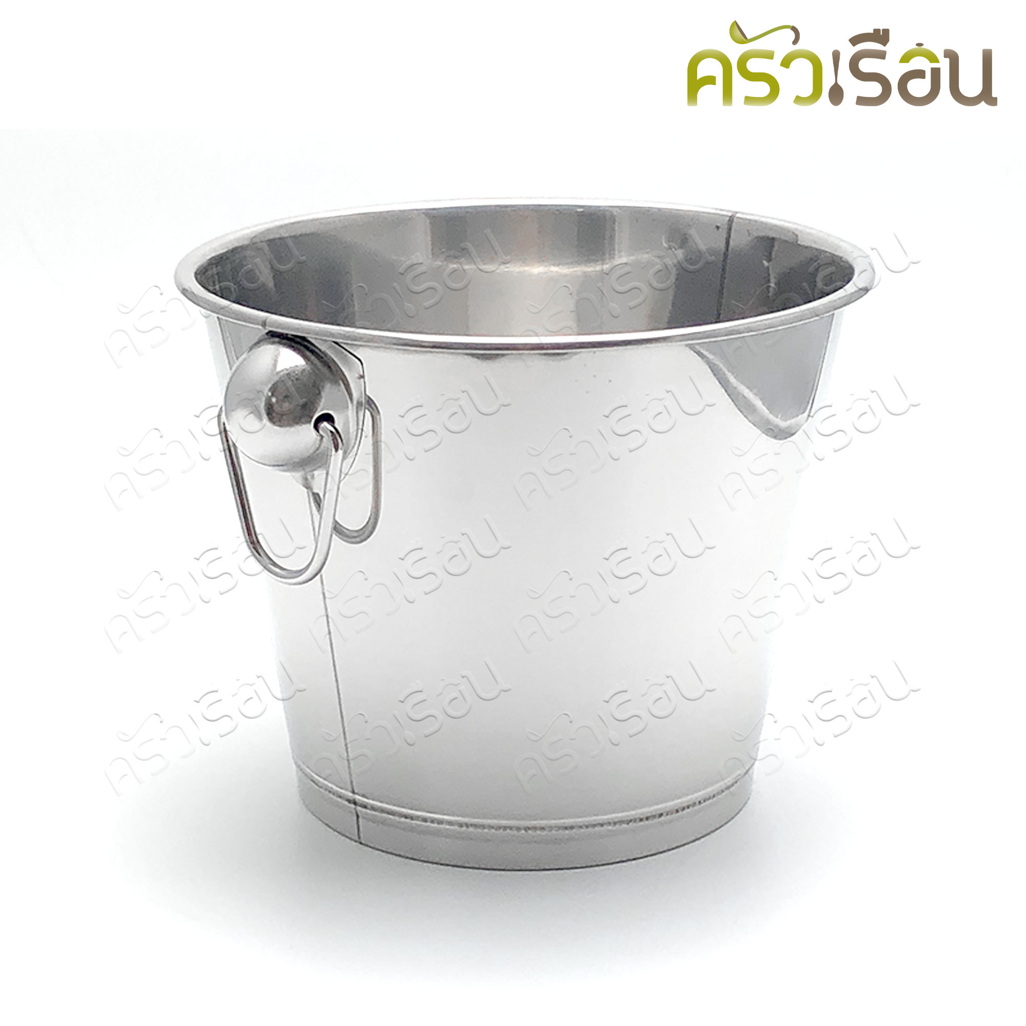 FOFO ถังน้ำแข็ง สเตนเลส หนาพิเศษ ตราโฟโฟ ราคาต่อใบ มีให้เลือก 2 ขนาด ถังน้ำ