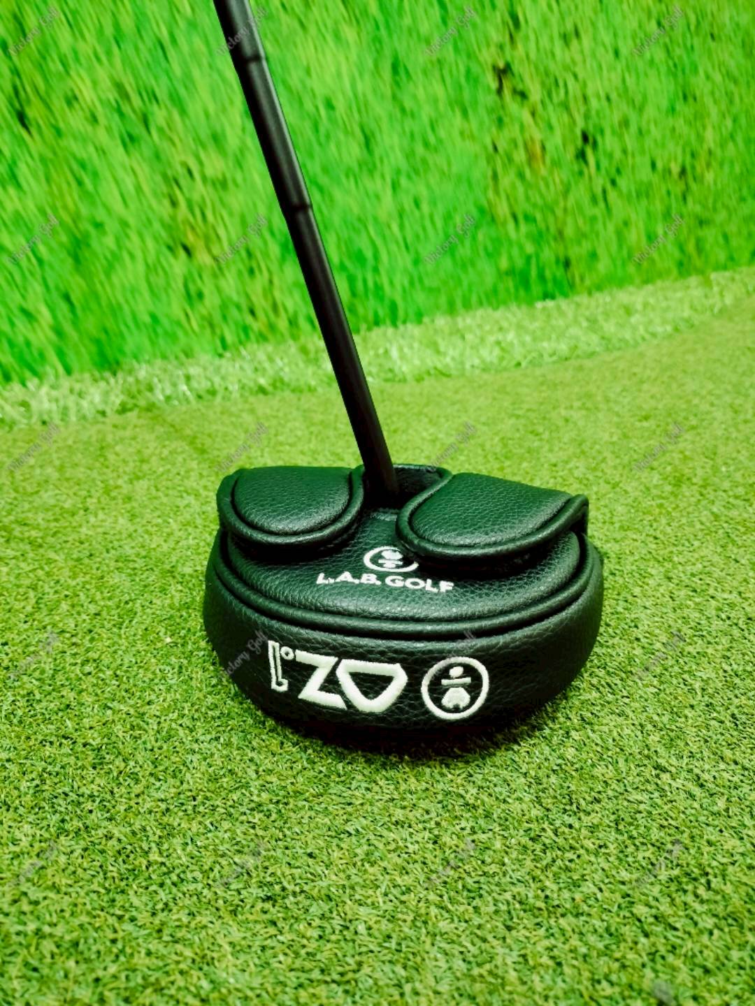 Putter L.A.B. Golf OZ.1 Red Lie 69° Length 34” ( Matte Black Premium Steel )/ ( Grip Press Pistol 2.0 )