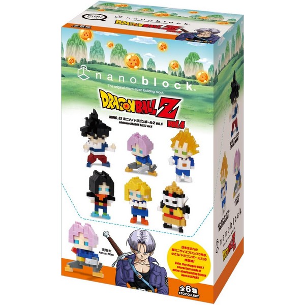 Kawada nanoblock mininano NBMC_62S Dragon Ball Z Vol.4 (Box of 6) 4972825226483 (นาโนบล็อค)