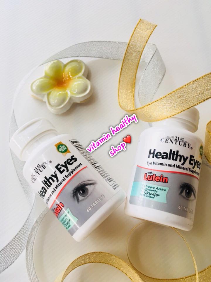 21st Century, Healthy Eyes with Lutein, 60 Tablets. บำรุงสายตา