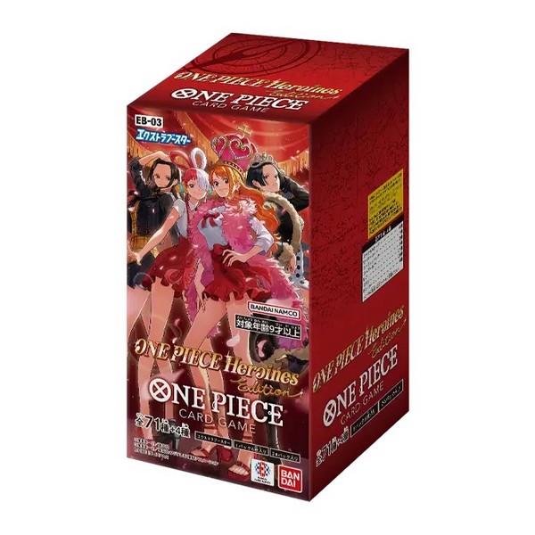 Bandai One Piece Card Game EB-03 Extra Booster Heroines Edition 4582769864872 (การ์ดวันพีช)