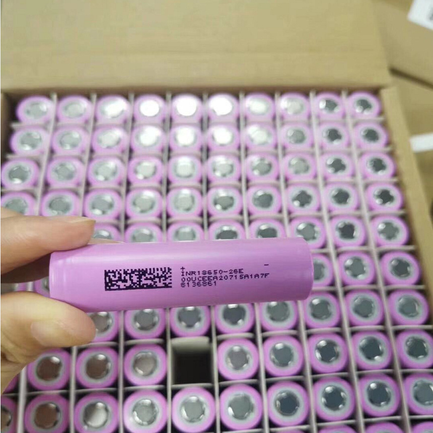 DMEGC 18650-26E แบต Li-ion 18650 2600mAh 5C ของใหม่มือ 1 ใช้แพ๊คแบต ได้หลากหลาย แบตวิทยุซีต่ำ แบตกล้อง