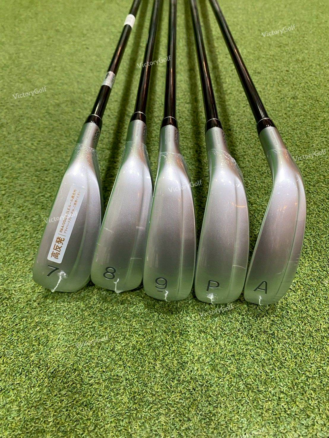 Iron set PRGR Super Egg Evolution 7-9, Pw, Aw ( 5 pcs. ) ( M-35 ) New Model 2024 หน้าเด้งเกินกฏ !