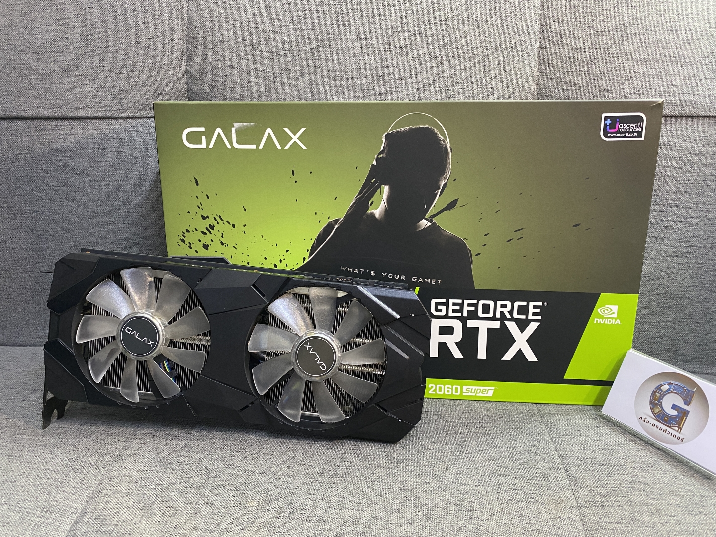NVIDIA RTX 2060 SUPER 8GB GALAX EX-1 CLICK OC