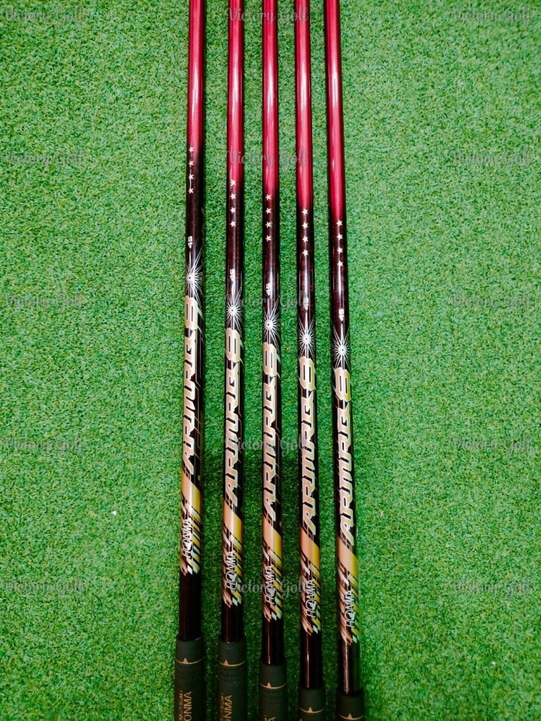 Iron Set Honma TOUR WORLD TW717P 6-9,10 (ARMRQ8★★★★) / (R) 45g.