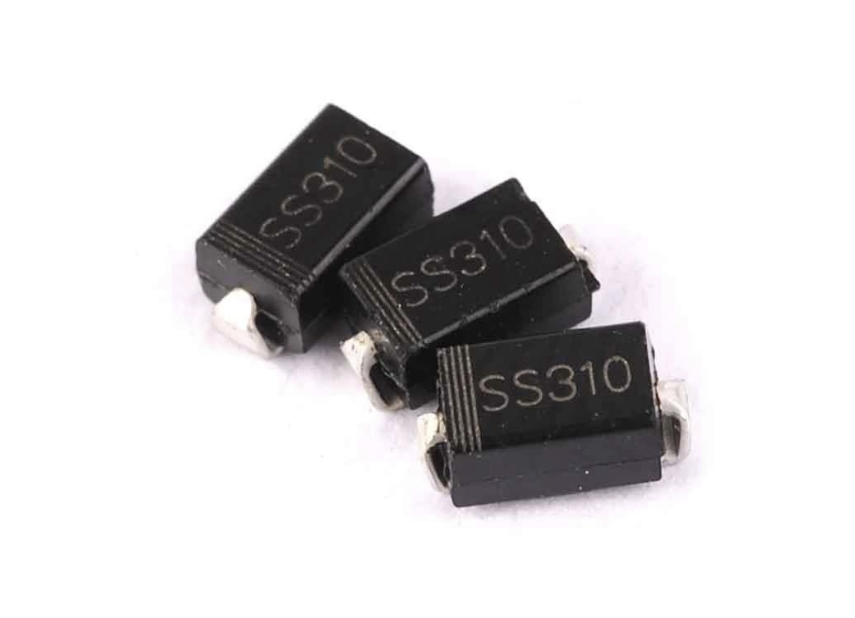 SS310 SMD Schottky Barrier Rectifier Diode 3A 100V DO-214AC SMA