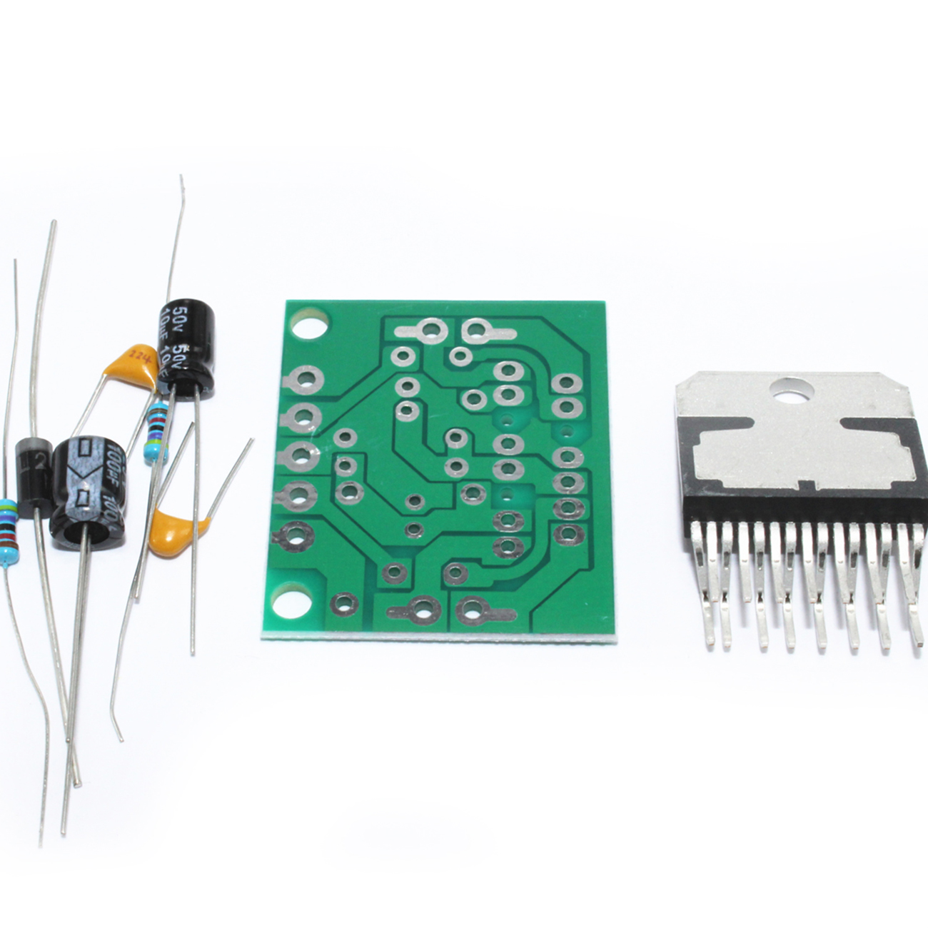 TDA7297 amplifier board spare parts dc 12v grade 2.0 dual audio encoding 15w electronic diy kit