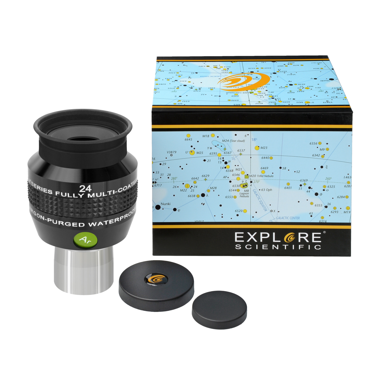 Explore Scientific eyepiece Ar 24mm 1.25'' 68 Degree
