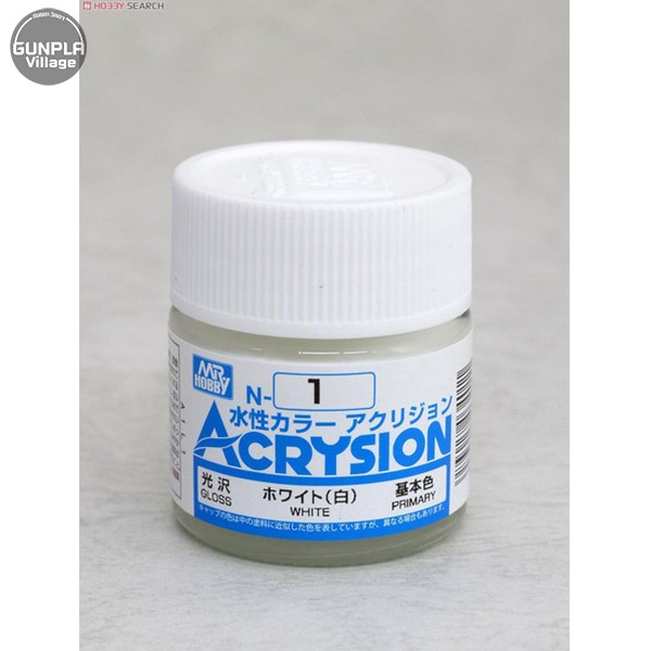 MR.ACRYSION COLOR N-01 WHITE Mr.hobby 4973028034011