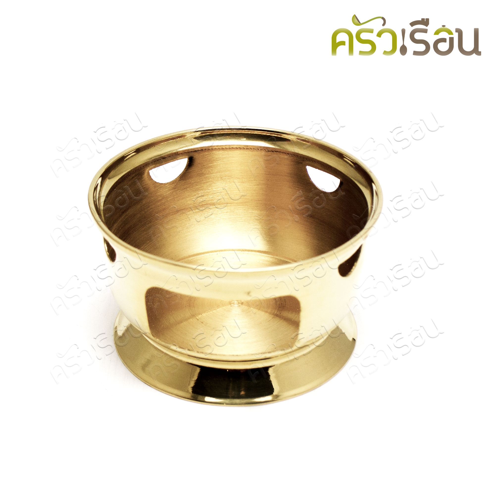 BRASS เตาแอลกอฮอล์ ทองเหลืองแท้ เตาทองเหลือง ใช้สำหรับเสิร์ฟอาหารบนโต๊ะ