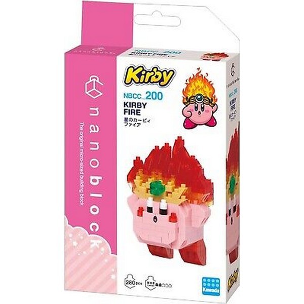 Kawada nanoblock NBCC_200 Kirby Fire 4972825228968 (นาโนบล็อค)
