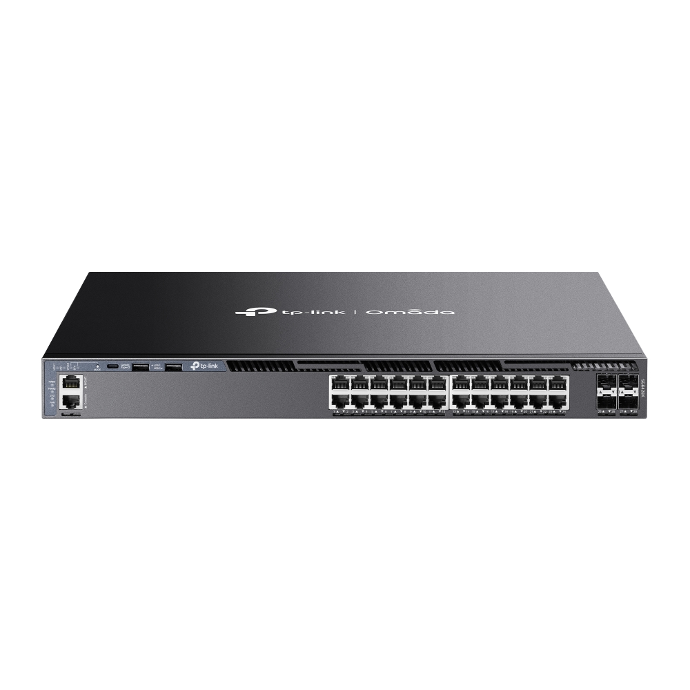 SG6428X Omada 24-Port Gigabit Stackable L3 Managed Switch with 4 10G Slots