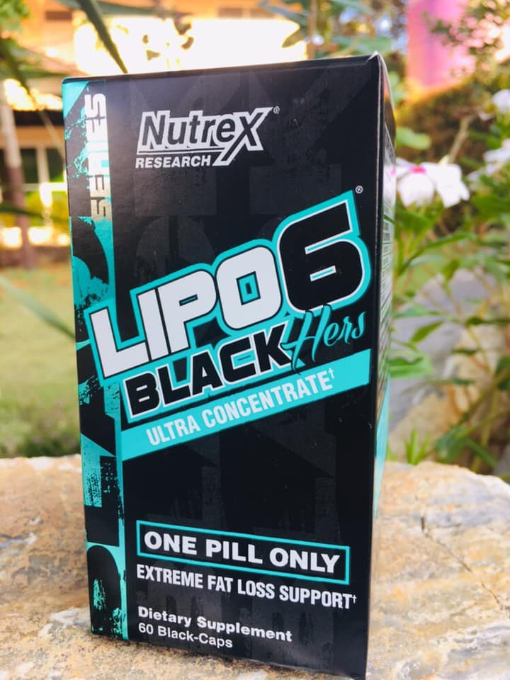 Nutrex Research Labs, Lipo 6 Black Hers, Ultra Concentrate, 60 Black-Caps