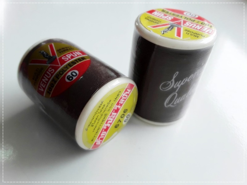 ด้ายวีนัส เบอร์ 6706 สีน้ำตาลไหม้