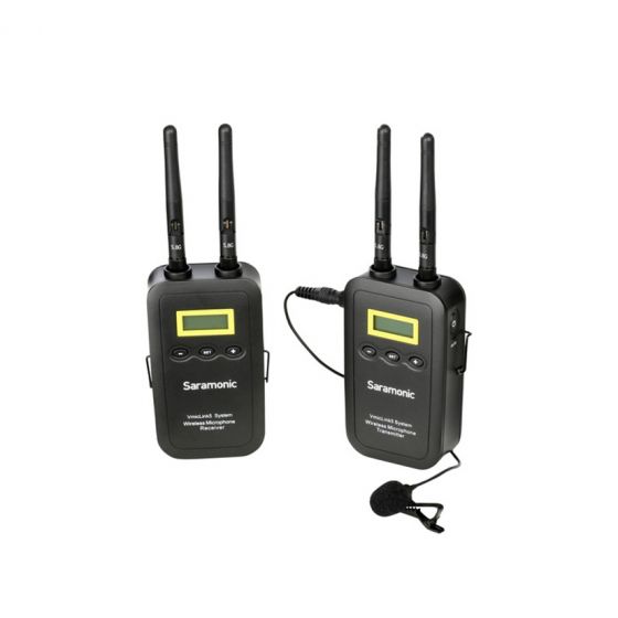 Saramonic VmicLink5 Set1 RX+TX wireless microphone system (5.8GHz)