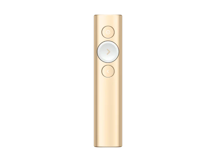 Logitech Spotlight Presentation Remote-Gold