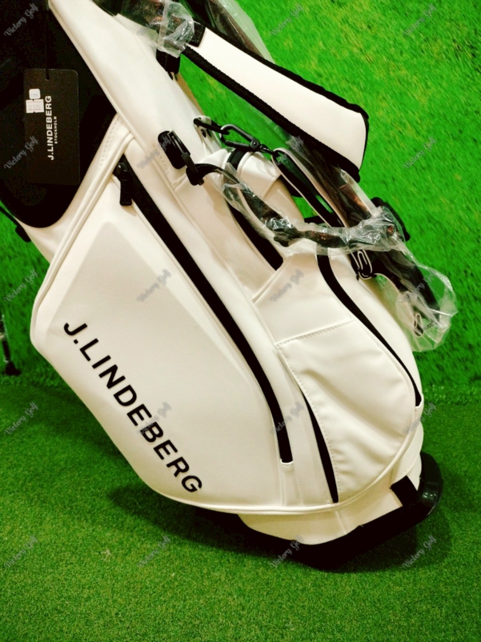 Stand Bag J. Lindeberg White Color