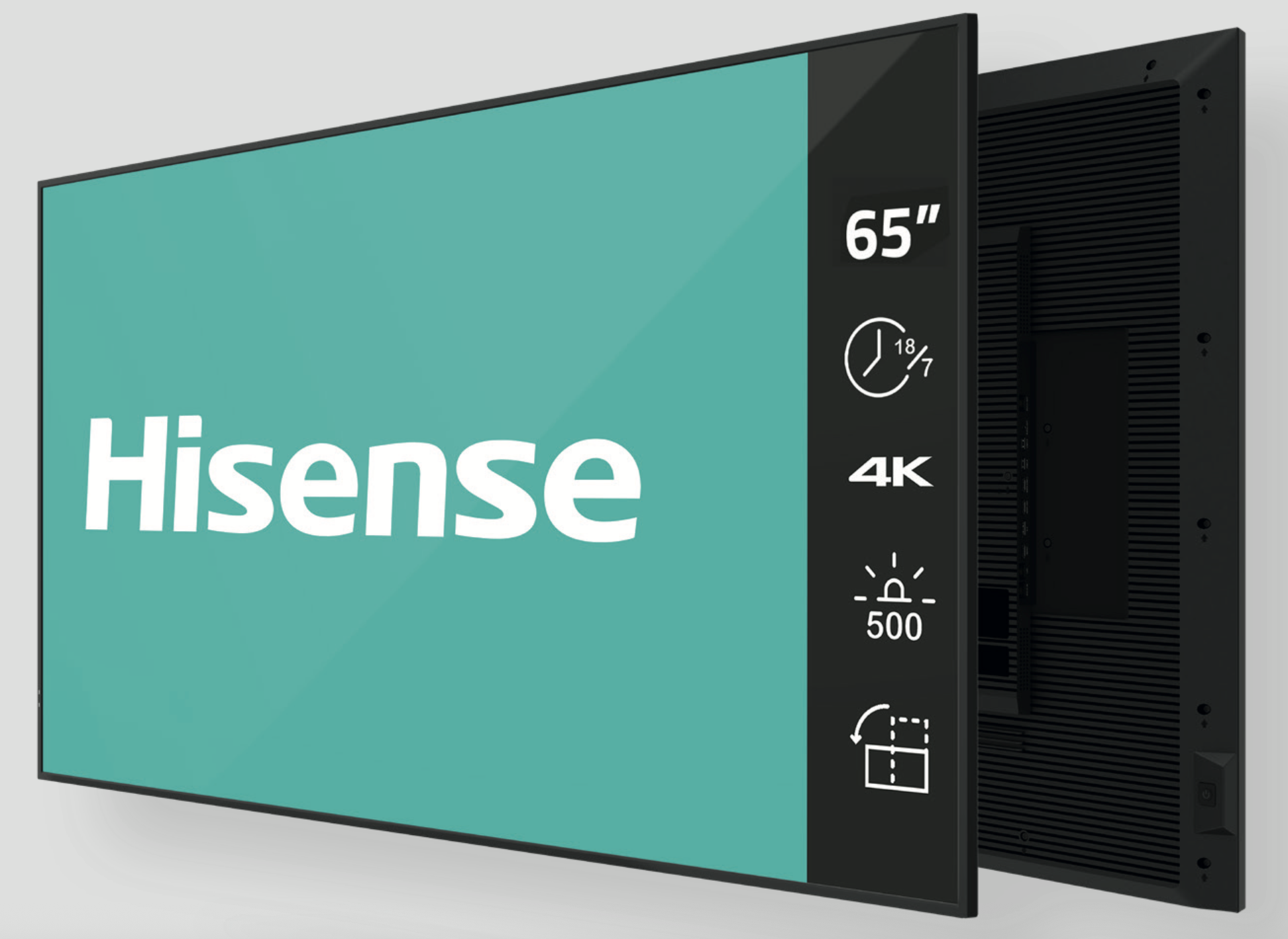 Hisense 65GM50D: จอแสดงผล Digital Signage ขนาด 65 นิ้ว 4K UHD สำหรับการใช้งาน 18/7