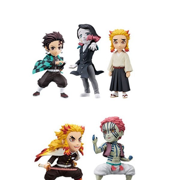 Banpresto (ครบ Set 5 กล่อง) WCF Demon Slayer : Kimetsu No Yaiba World Collectable Figure Vol.8 4983164191899 (Figure)